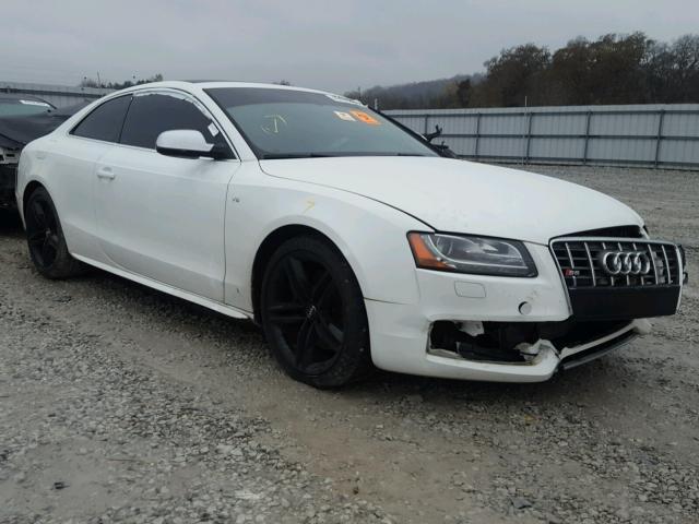 WAUVVAFRXCA034235 - 2012 AUDI S5 PRESTIG WHITE photo 1