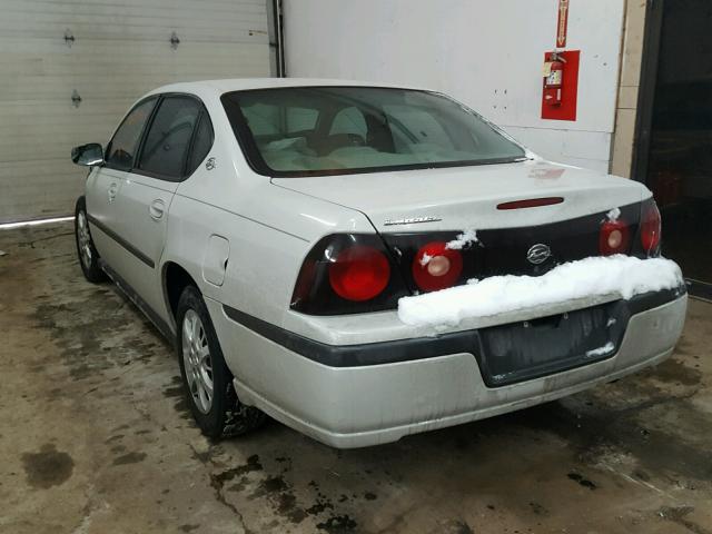 2G1WF52E149402886 - 2004 CHEVROLET IMPALA SILVER photo 3