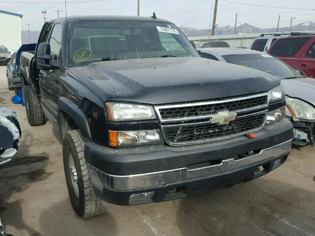 1GCHK23G76F146404 - 2006 CHEVROLET SILVERADO BLACK photo 1