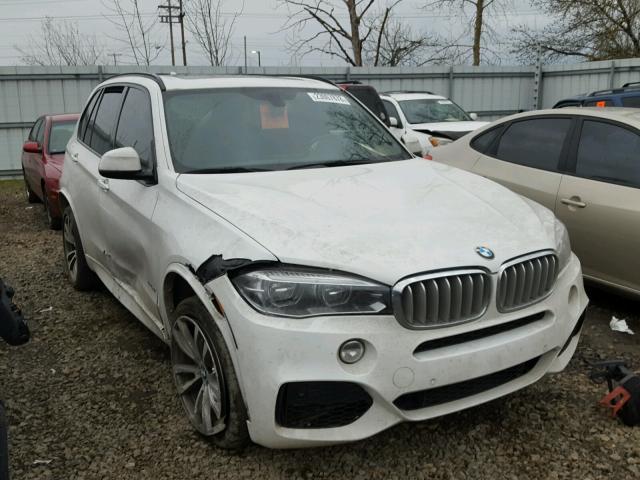 5UXKR6C52F0J78248 - 2015 BMW X5 XDRIVE5 WHITE photo 1