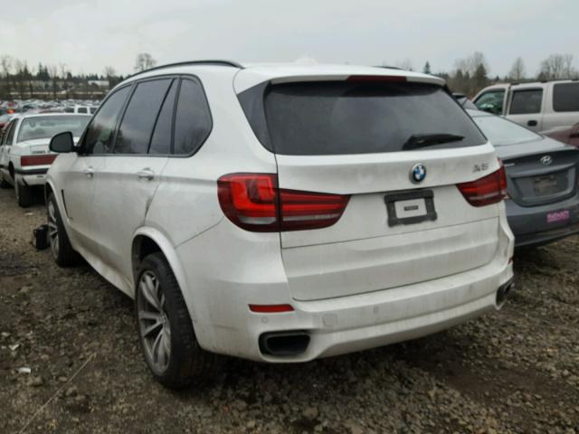 5UXKR6C52F0J78248 - 2015 BMW X5 XDRIVE5 WHITE photo 3