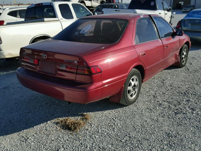 JT2BG22KXW0180359 - 1998 TOYOTA CAMRY CE RED photo 4