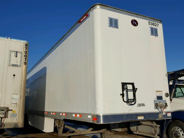 1GRAA9624FB700671 - 2015 GREAT DANE TRAILER SEMI TRAIL WHITE photo 1