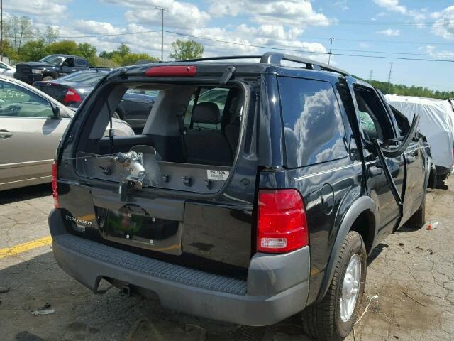 1FMZU62K33ZB41010 - 2003 FORD EXPLORER X BLACK photo 4