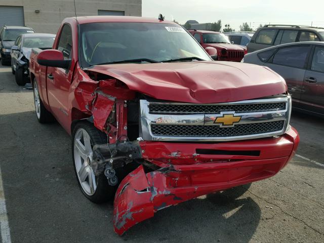 1GCNCPEX5CZ203591 - 2012 CHEVROLET SILVERADO RED photo 1