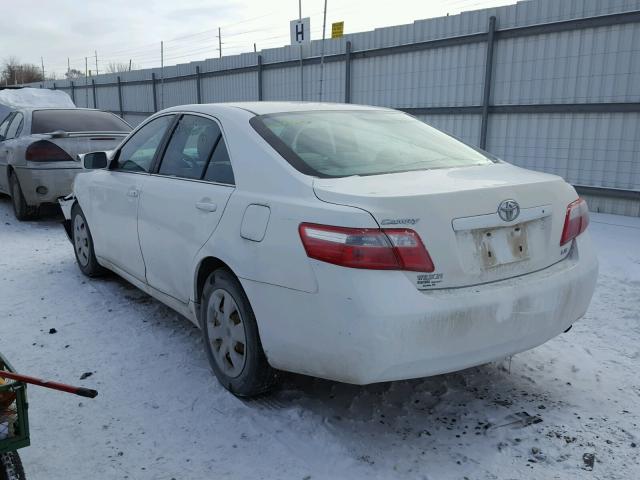4T4BE46K48R014290 - 2008 TOYOTA CAMRY CE WHITE photo 3