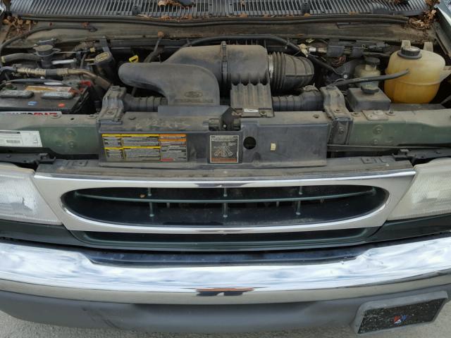 1FMRE11L21HA55443 - 2001 FORD ECONOLINE GREEN photo 7