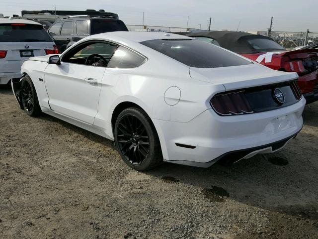 1FA6P8CF4F5408247 - 2015 FORD MUSTANG GT WHITE photo 3