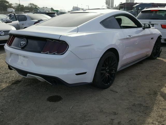 1FA6P8CF4F5408247 - 2015 FORD MUSTANG GT WHITE photo 4