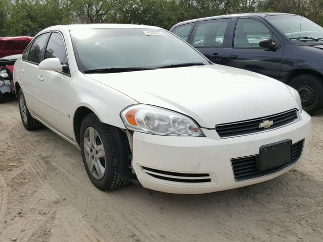 2G1WS551569429967 - 2006 CHEVROLET IMPALA POL WHITE photo 1