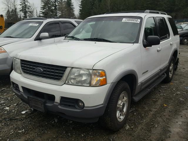 1FMZU73E12ZC51597 - 2002 FORD EXPLORER X WHITE photo 2