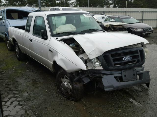 1FTYR14U35PB11023 - 2005 FORD RANGER SUP WHITE photo 1