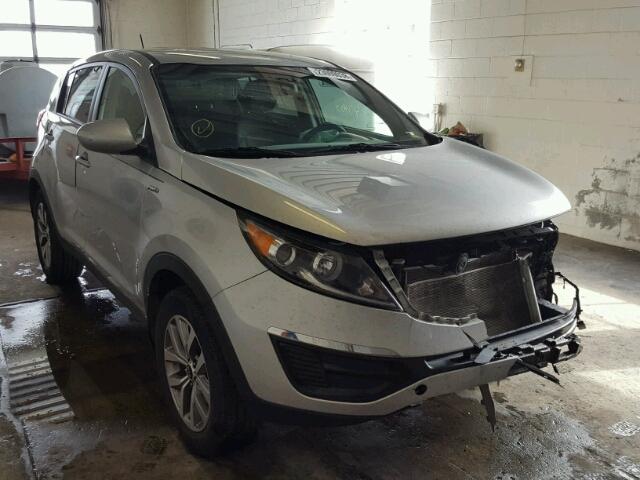 KNDPBCAC9G7812014 - 2016 KIA SPORTAGE L SILVER photo 1