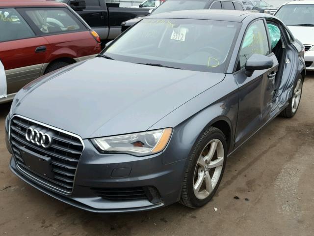 WAUBFGFF3F1003051 - 2015 AUDI S3 PREMIUM GRAY photo 2