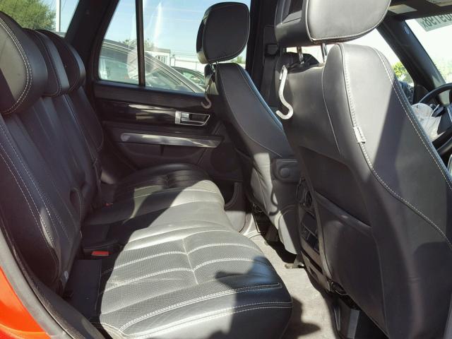 SALSK2D45CA759553 - 2012 LAND ROVER RANGE ROVE RED photo 6