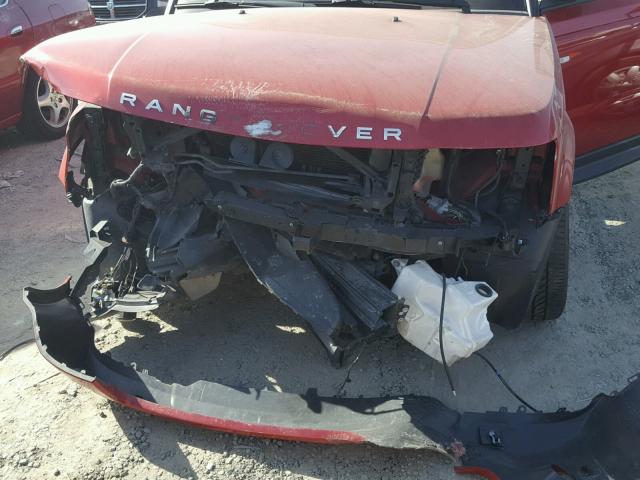 SALSK2D45CA759553 - 2012 LAND ROVER RANGE ROVE RED photo 7