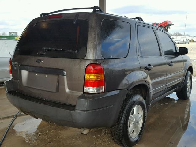 1FMYU02133KA51235 - 2003 FORD ESCAPE XLS GRAY photo 4