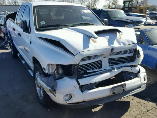 1D7HA18D04J282319 - 2004 DODGE RAM 1500 S WHITE photo 1