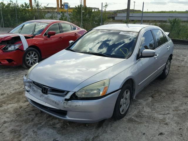 1HGCM56415A097981 - 2005 HONDA ACCORD LX SILVER photo 2