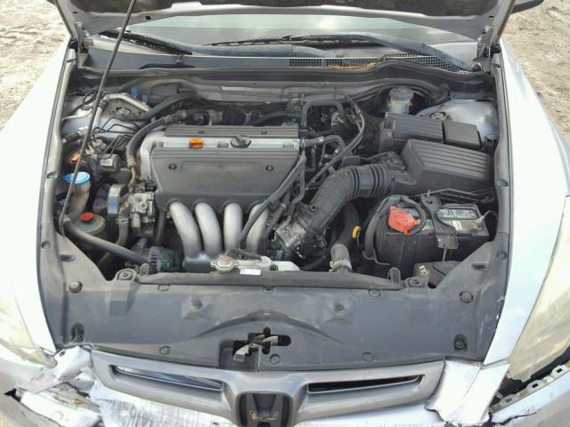 1HGCM56415A097981 - 2005 HONDA ACCORD LX SILVER photo 7