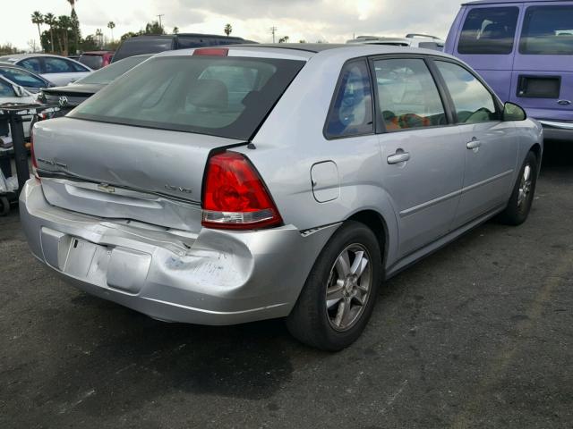 1G1ZT64835F244756 - 2005 CHEVROLET MALIBU MAX SILVER photo 4