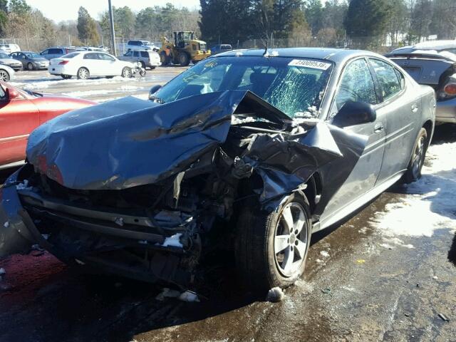 2G2WS522X51143635 - 2005 PONTIAC GRAND PRIX ვერცხლისფერი ფოტო 2