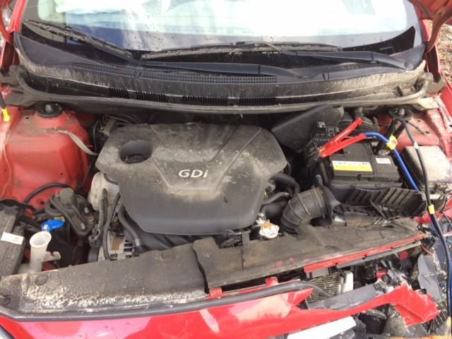 KMHCT4AE0EU780390 - 2014 HYUNDAI ACCENT GLS RED photo 7