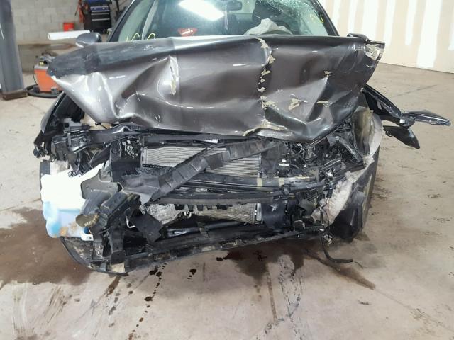 3FA6P0H74GR284305 - 2016 FORD FUSION SE GRAY photo 7