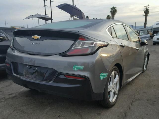 1G1RC6S5XGU135105 - 2016 CHEVROLET VOLT LT GRAY photo 4