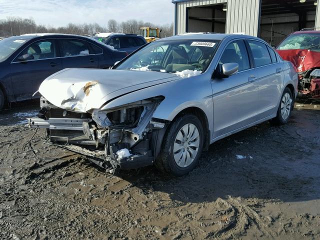 1HGCP263X9A081426 - 2009 HONDA ACCORD LX SILVER photo 2