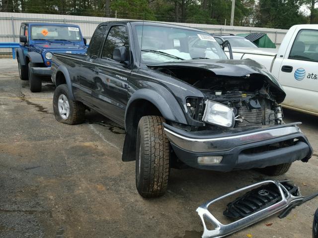 5TESN92NX3Z155683 - 2003 TOYOTA TACOMA XTR BLACK photo 1