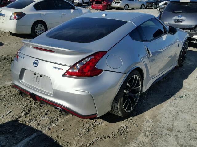 JN1AZ4EH3GM930237 - 2016 NISSAN 370Z BASE SILVER photo 4