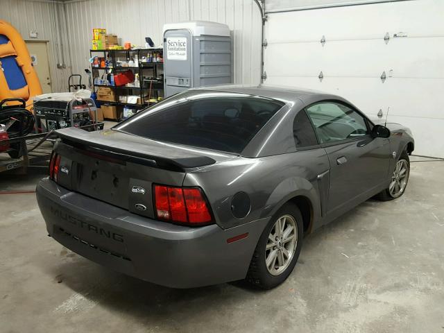 1FAFP40694F178709 - 2004 FORD MUSTANG CHARCOAL photo 4