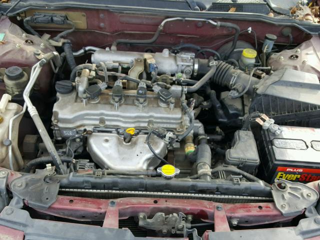 3N1CB51D74L848488 - 2004 NISSAN SENTRA 1.8 BURGUNDY photo 7