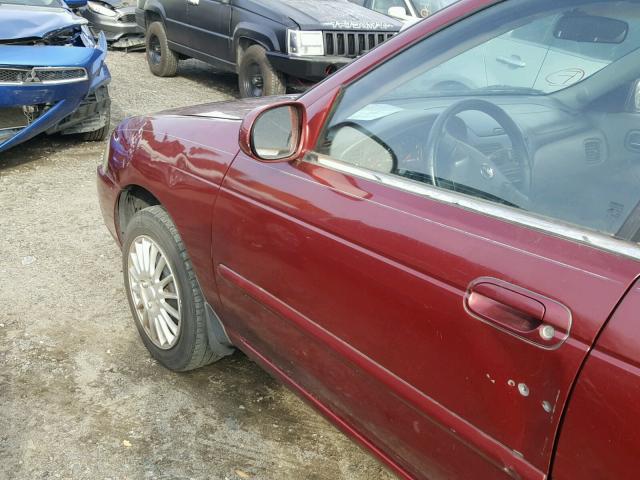 3N1CB51D74L848488 - 2004 NISSAN SENTRA 1.8 BURGUNDY photo 9