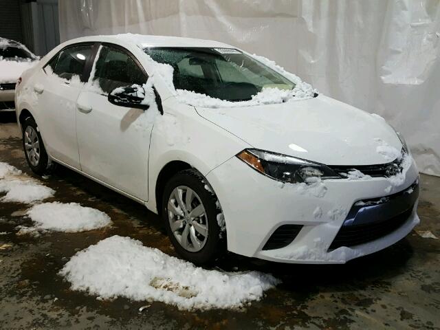 2T1BURHE0GC525786 - 2016 TOYOTA COROLLA L WHITE photo 1