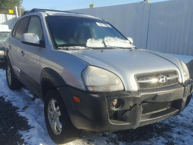 KM8JN72D57U688283 - 2007 HYUNDAI TUCSON SE SILVER photo 1