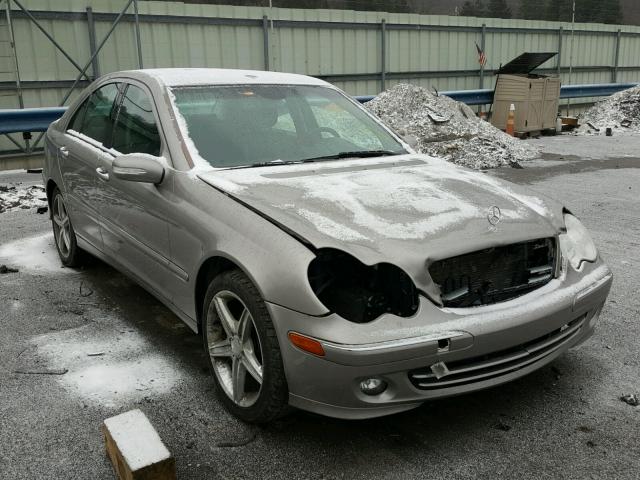 WDBRF92H67F923621 - 2007 MERCEDES-BENZ C 280 4MAT BEIGE photo 1