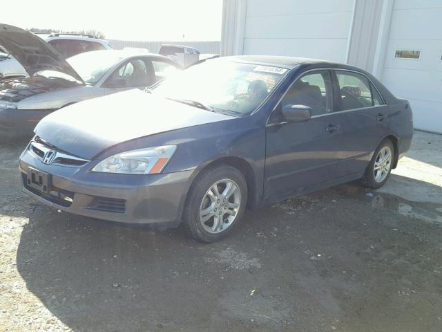 JHMCM56357C003189 - 2007 HONDA ACCORD SE GRAY photo 2