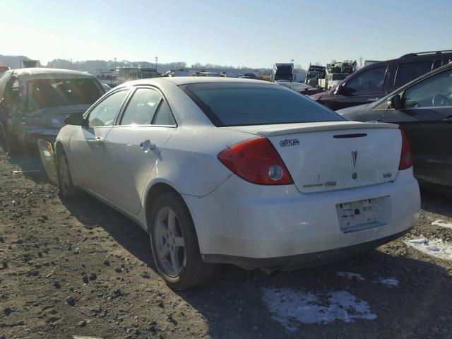 1G2ZG57N484166161 - 2008 PONTIAC G6 BASE WHITE photo 3