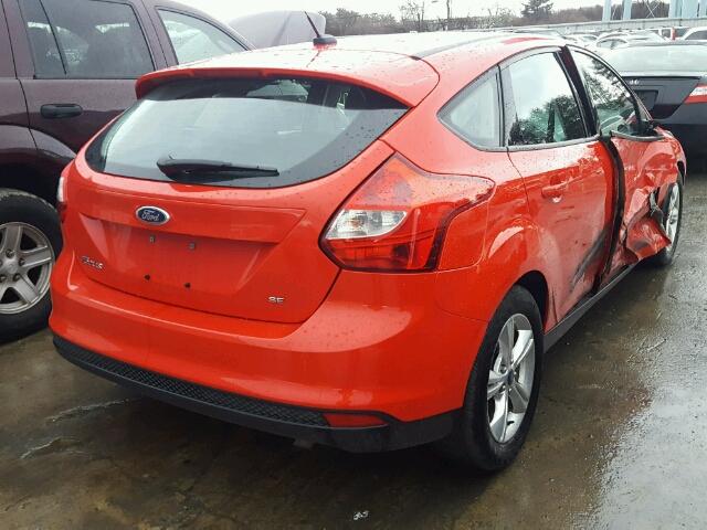 1FADP3K27DL230271 - 2013 FORD FOCUS SE RED photo 4