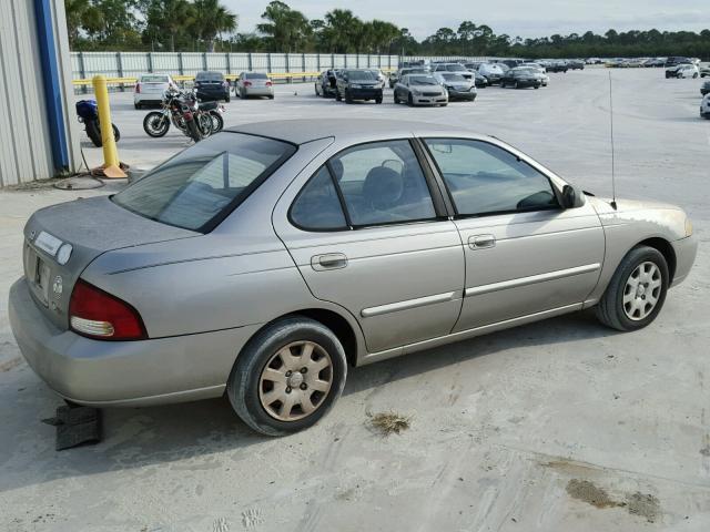 3N1CB51DXYL339579 - 2000 NISSAN SENTRA BAS GRAY photo 4