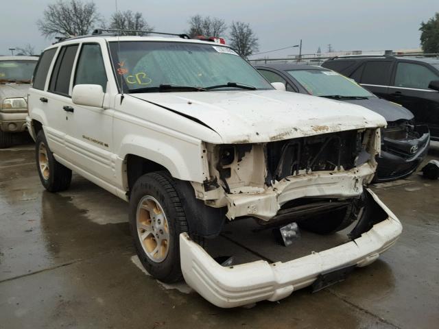 1J4GZ78Y0VC511697 - 1997 JEEP GRAND CHER WHITE photo 1