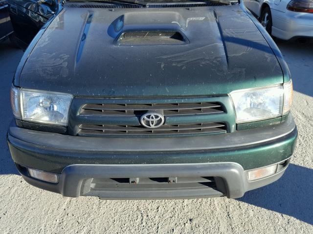 JT3HN86R0X0197548 - 1999 TOYOTA 4RUNNER SR GREEN photo 7