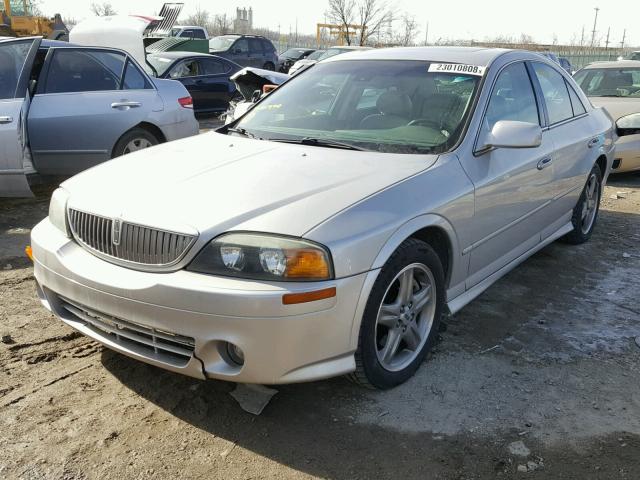 1LNHM87A62Y687179 - 2002 LINCOLN LS SILVER photo 2