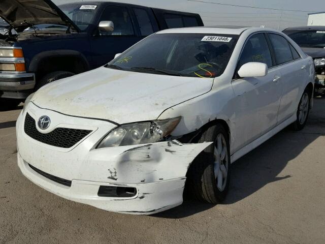 4T1BE46K07U690647 - 2007 TOYOTA CAMRY NEW WHITE photo 2