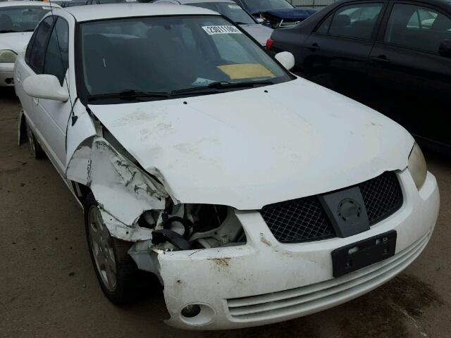 3N1CB51D95L543916 - 2005 NISSAN SENTRA 1.8 WHITE photo 1