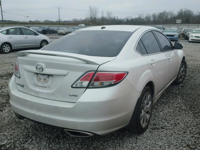 1YVHZ8CB9B5M03592 - 2011 MAZDA 6 S WHITE photo 4