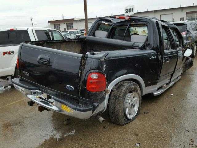 1FTRW08L43KD34920 - 2003 FORD F150 SUPER BLACK photo 4