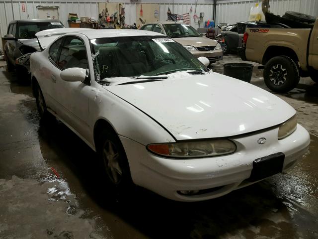 1G3NL12T9YC419677 - 2000 OLDSMOBILE ALERO GL WHITE photo 1